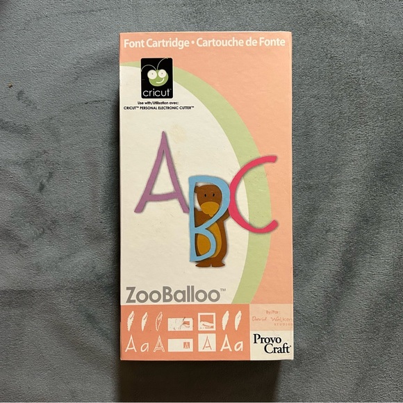 Cricut ZOOBALLOO font - Picture 1 of 16